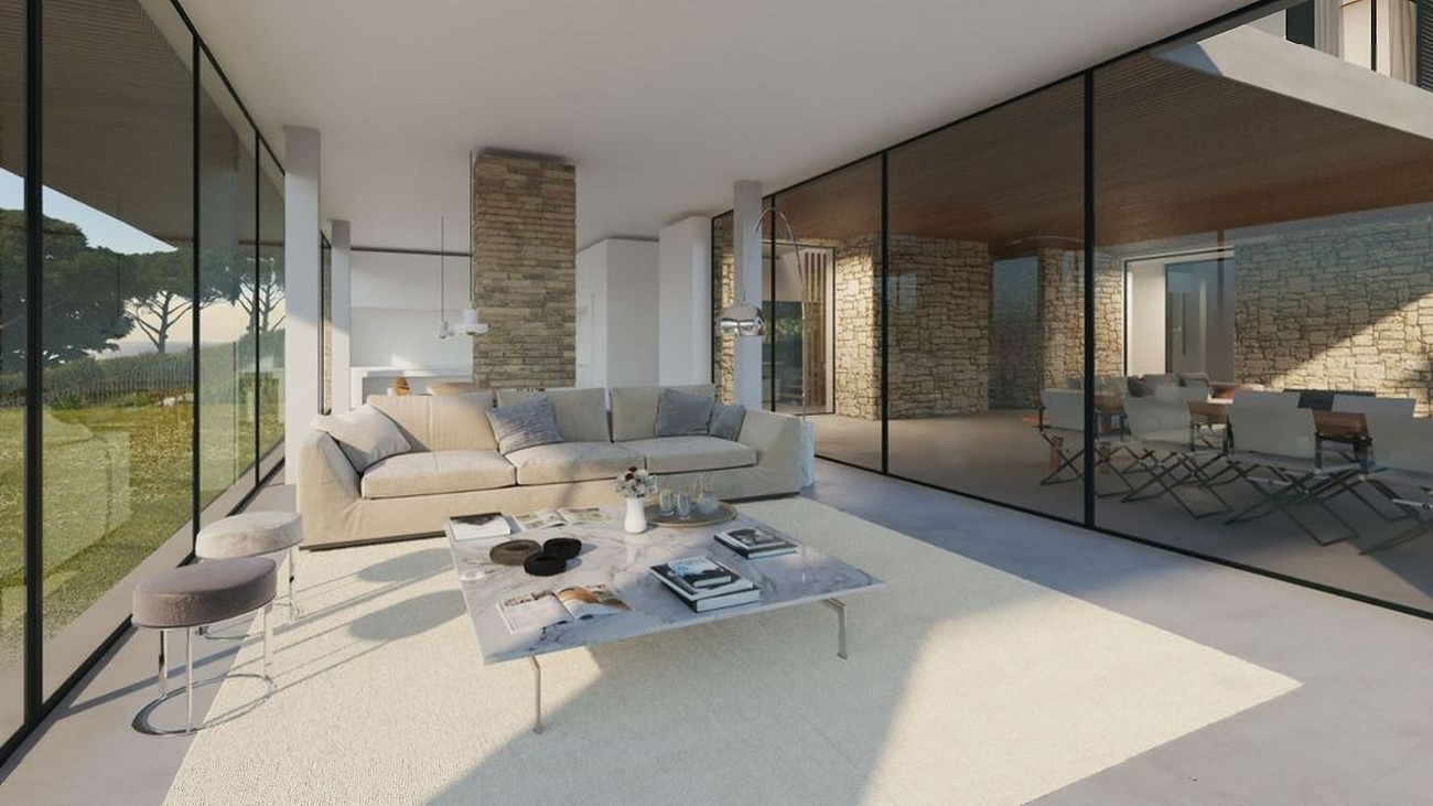 Render — sala de estar