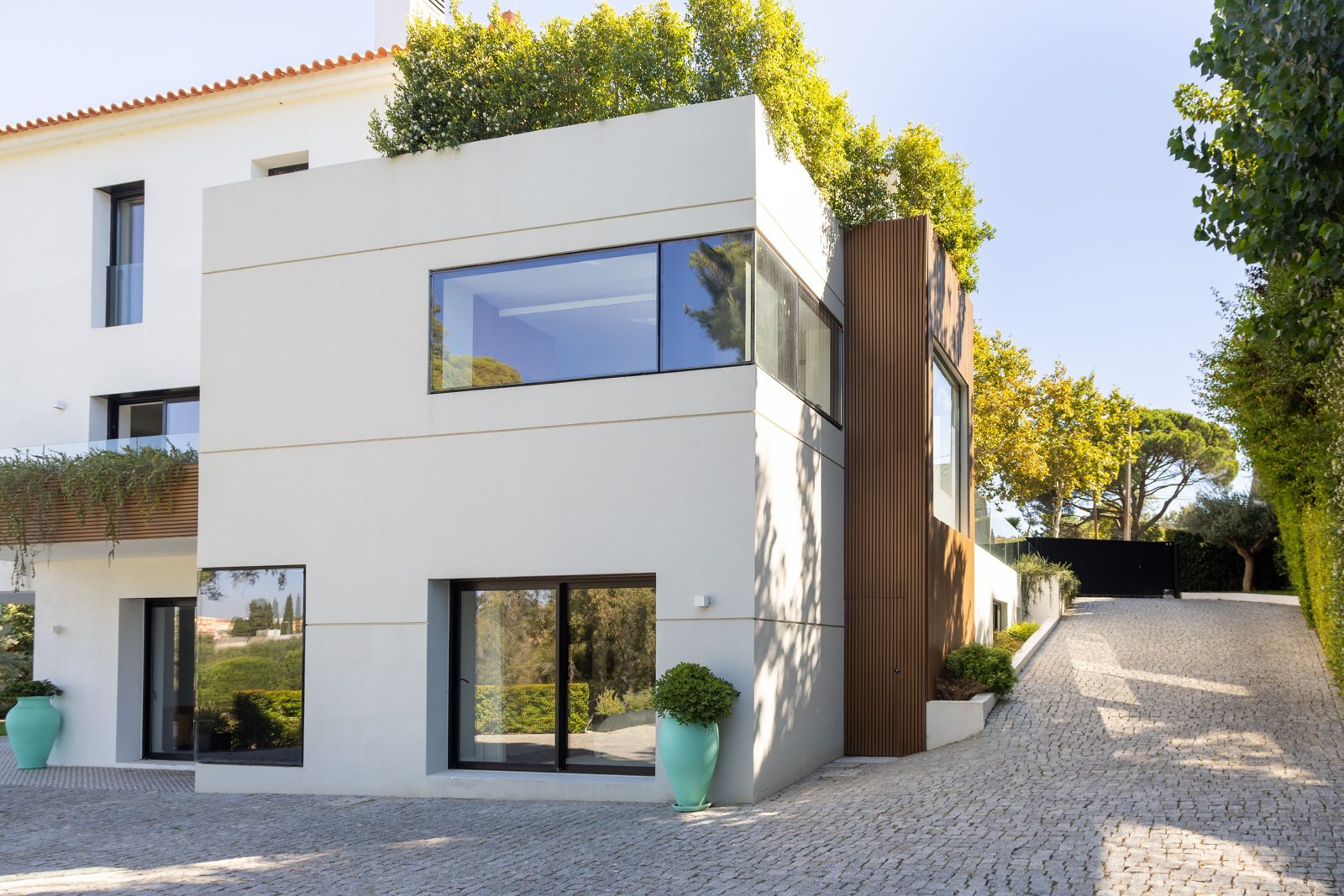Fachada contemporânea