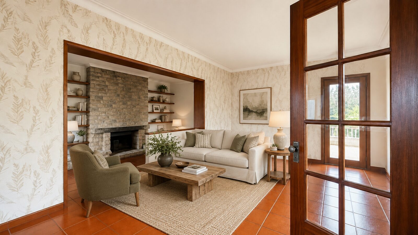 Moradia T4 Centro de Cascais — Sala de estar
