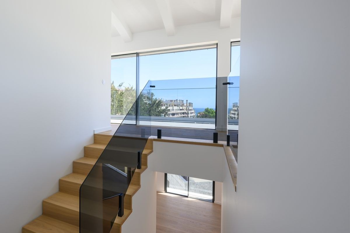 Escada interior do duplex