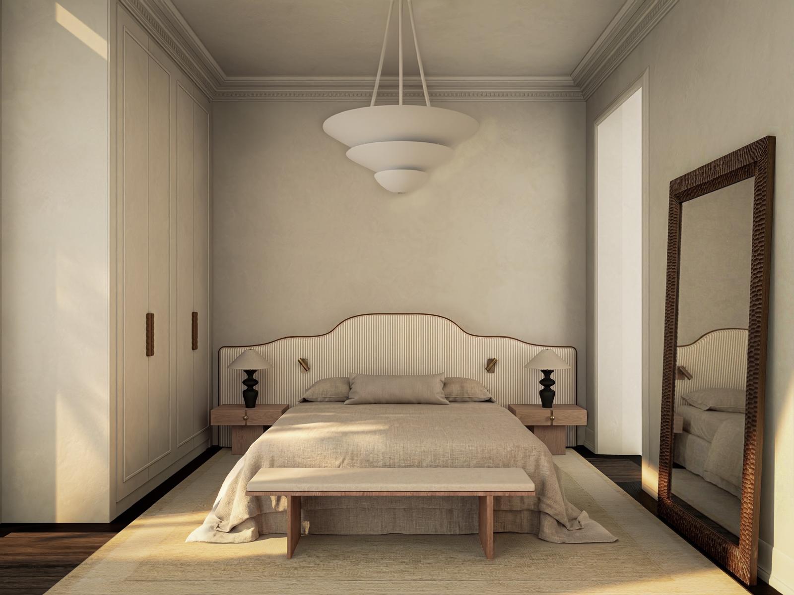 THE 12 — Render Premium Quarto do edifício em Campo de Ourique