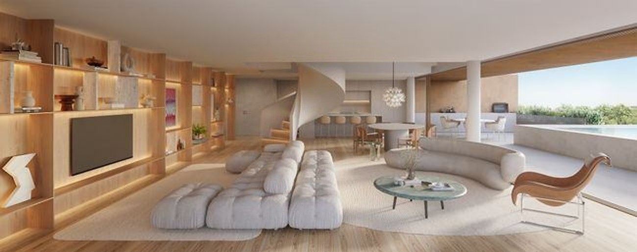 Render — sala de estar